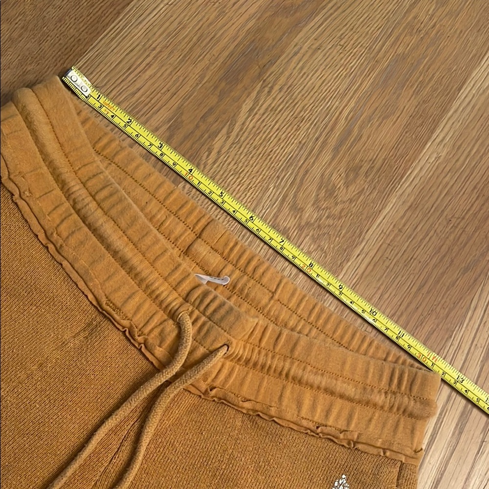 CROPPED FREE PEOPLE MOVEMENT Mustard Sweatpants - Picture 9 of 10